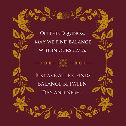 Welcoming Autumn : The Equinox A Time for Balance, Abundance and Transformation