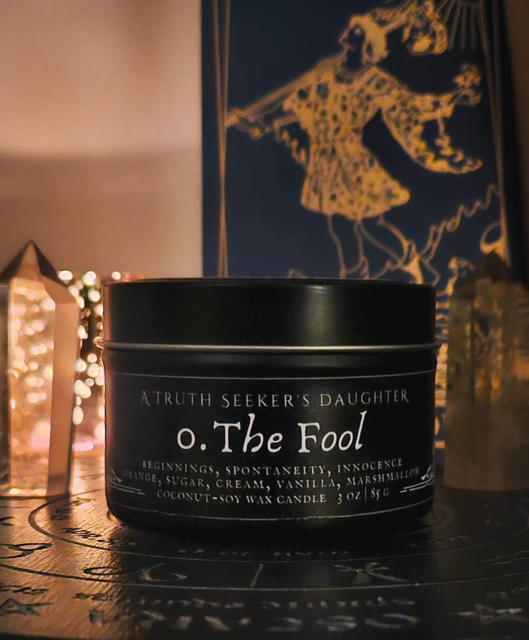 Tarot Collection Mini- Candle: The Fool