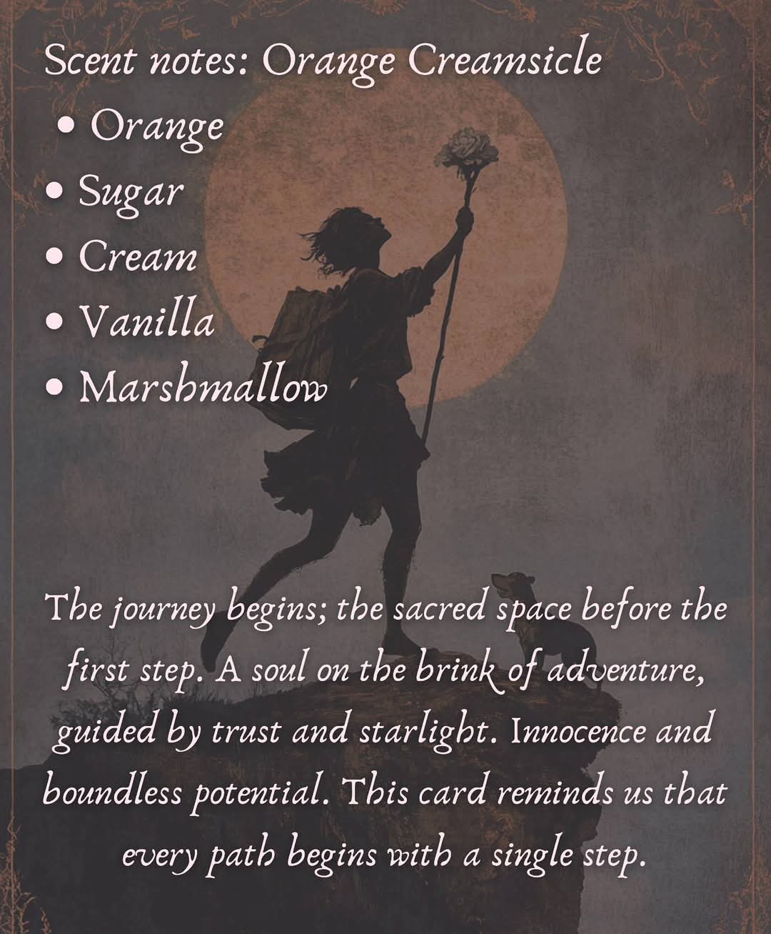 Tarot Collection Mini- Candle: The Fool