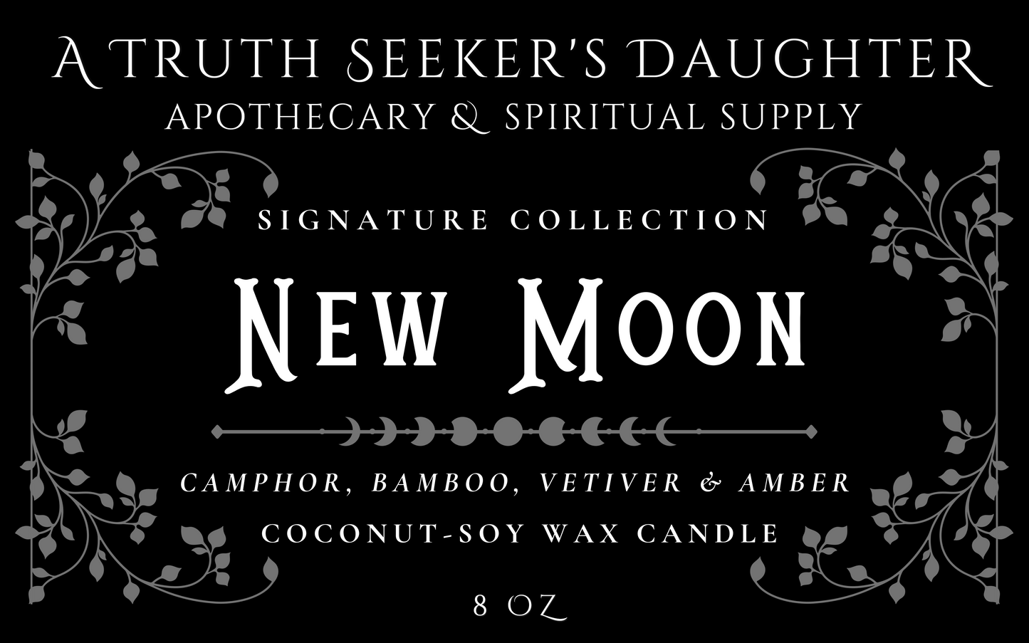 New Moon Candle