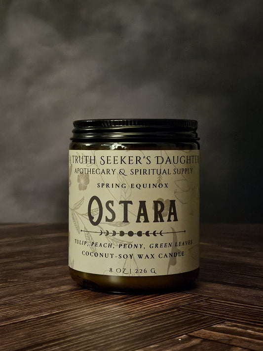 Ostara Candle