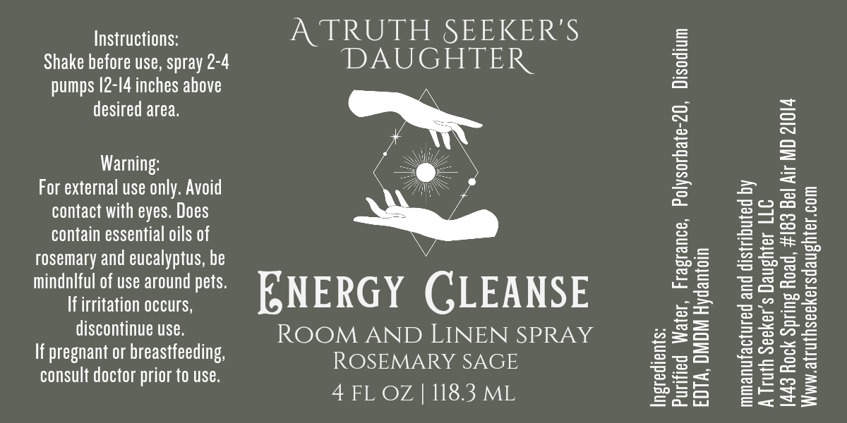 Energy Cleanse Spray
