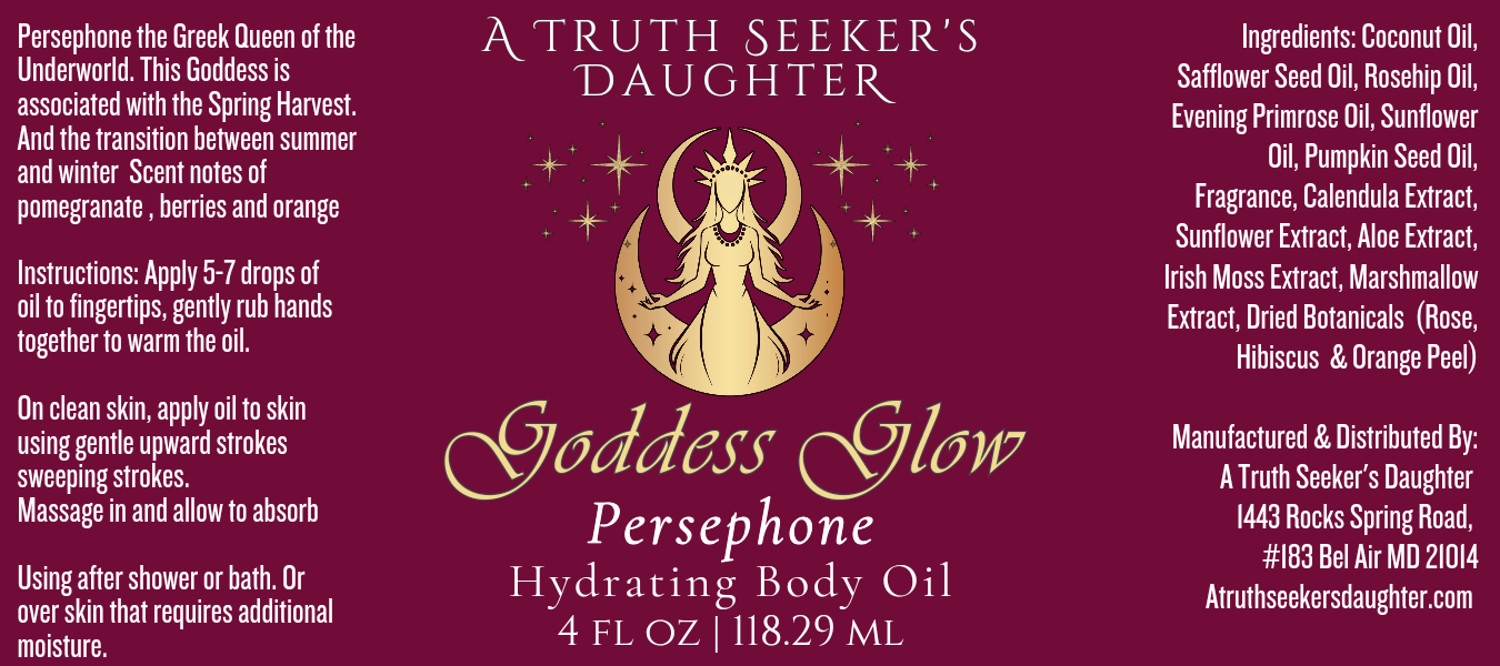 Goddess Glow Body Oil - Persephone