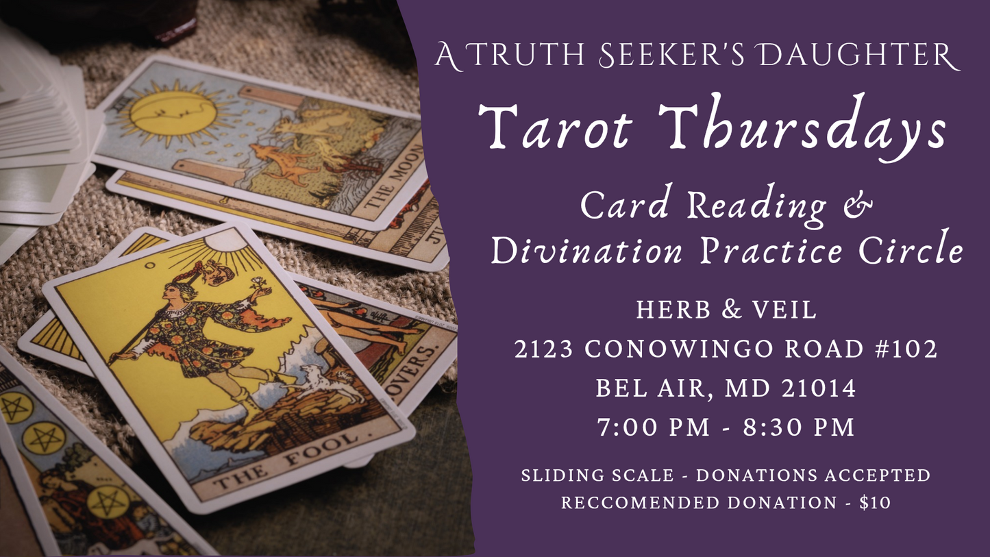 Tarot Thursday : Community Divination Practice Circle