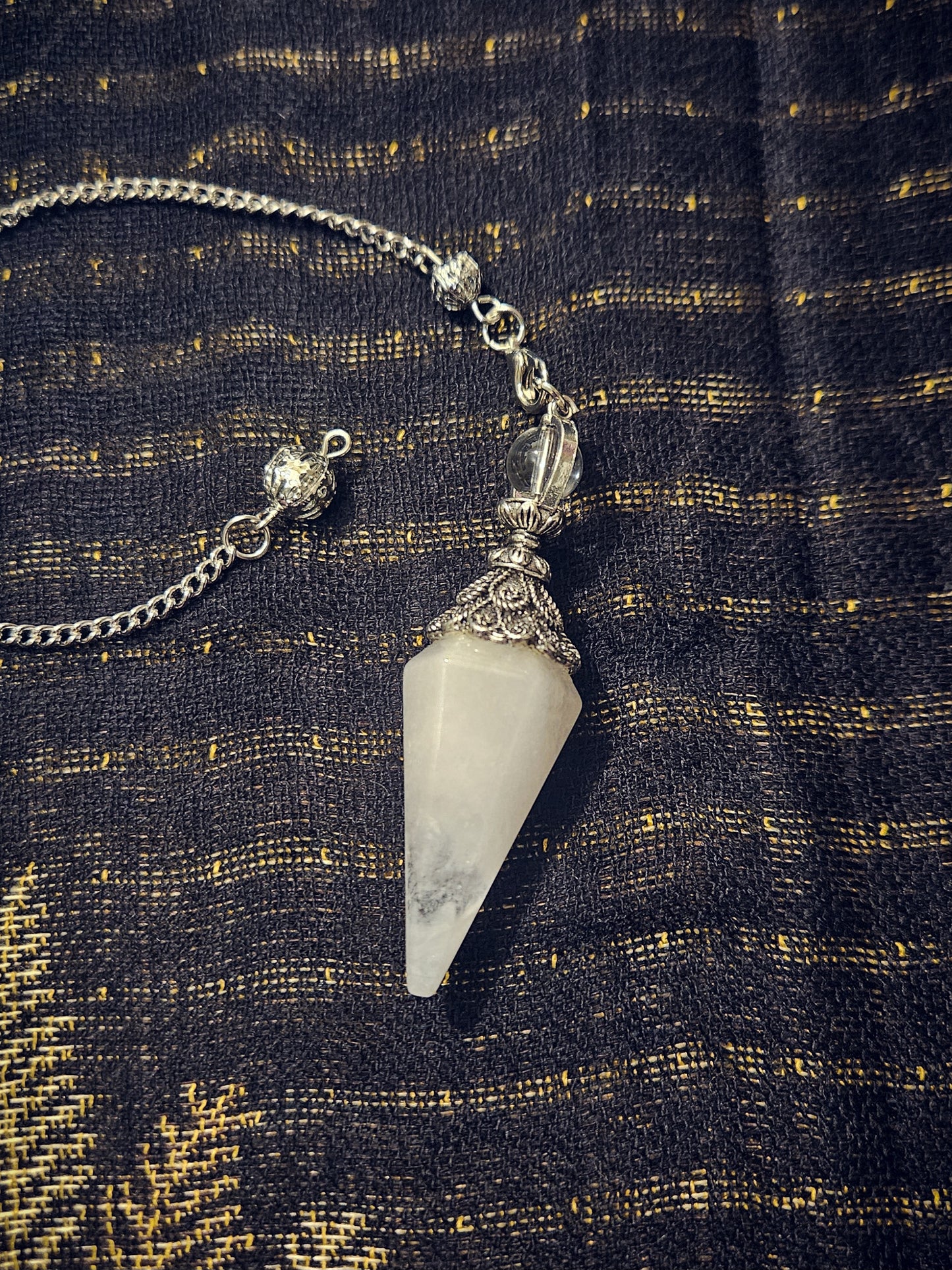 Silver Cap Pendulum