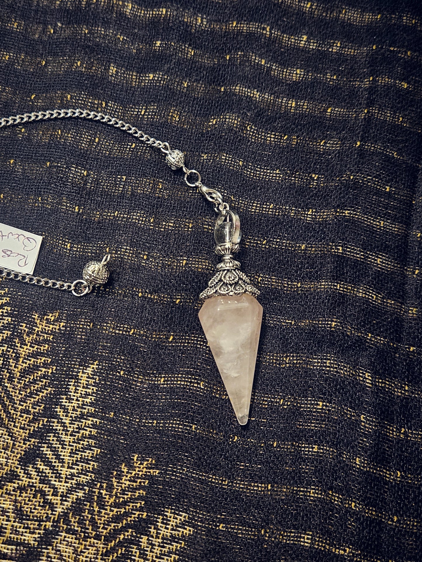 Silver Cap Pendulum