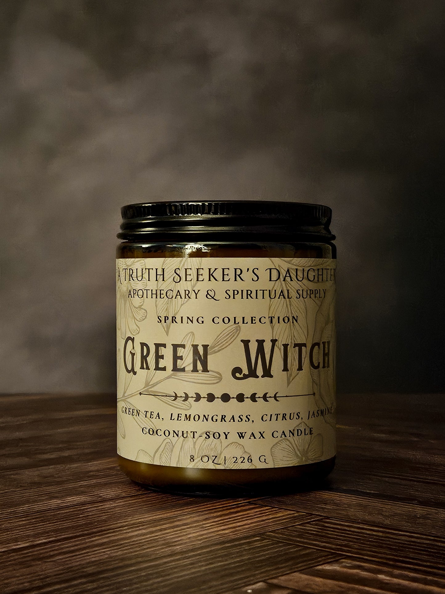 Green Witch Candle