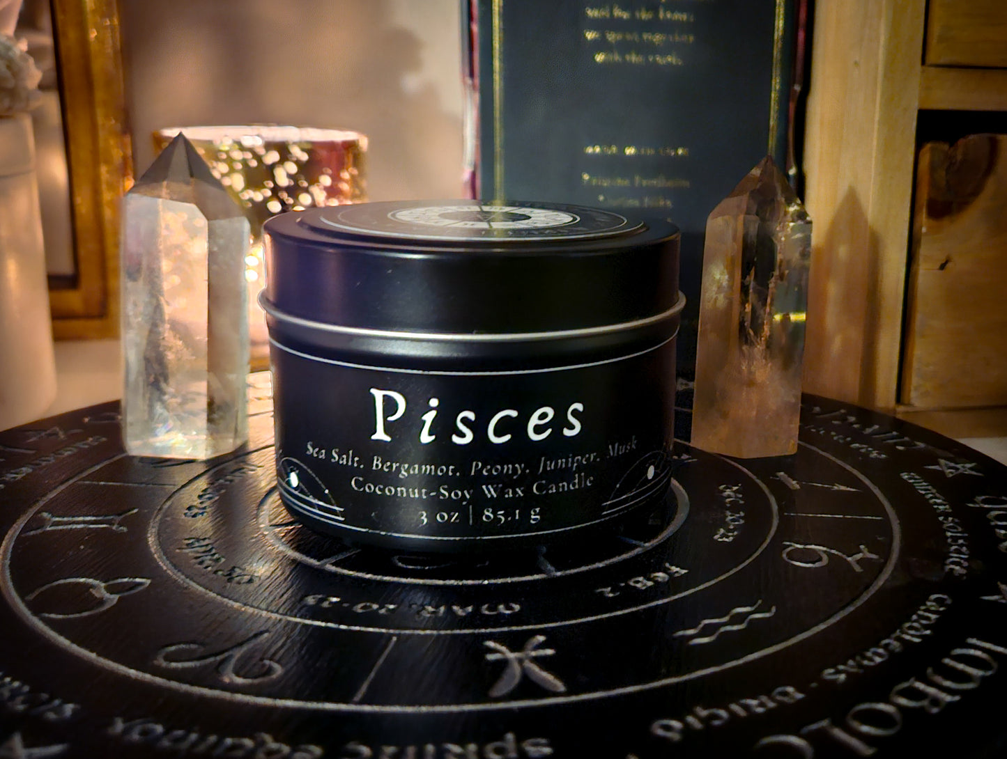 Zodiac Candle - Mini - Pisces