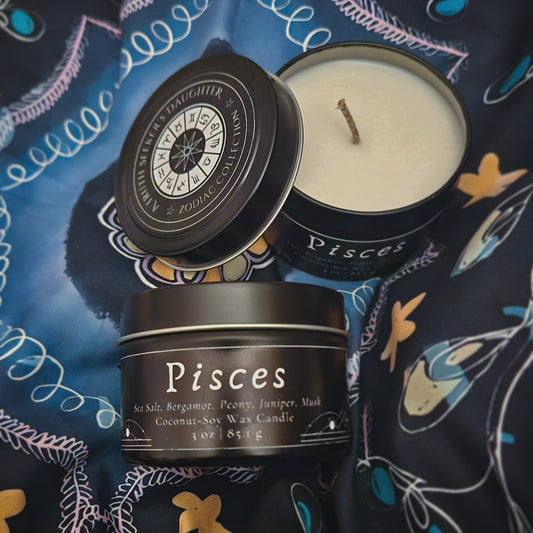 Zodiac Candle - Mini - Pisces