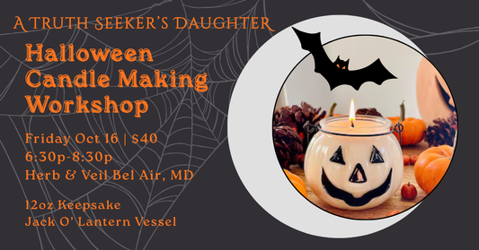 Halloween Candle Making Workshop 10/16