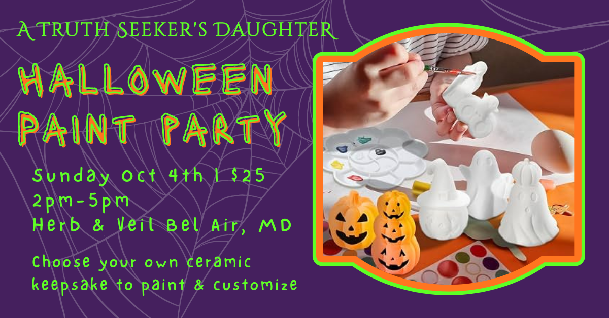 Halloween Paint Party at Herb & Veil