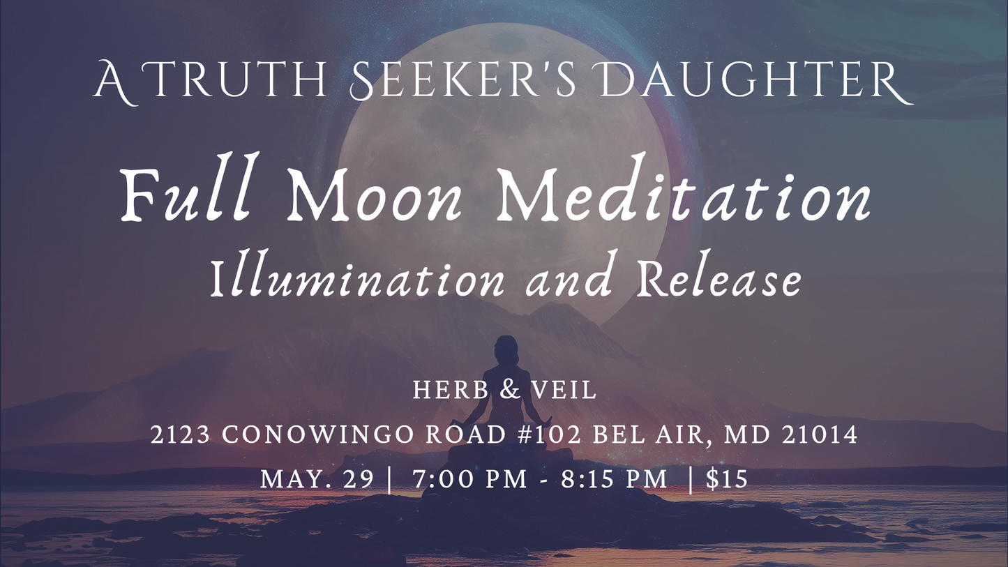 Monthly Full Moon Meditation: Illuminate and Release