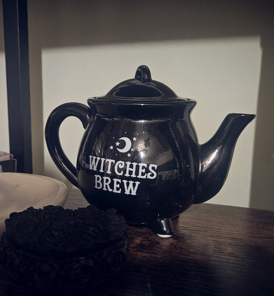 Witches Brew Ceramic Teapot