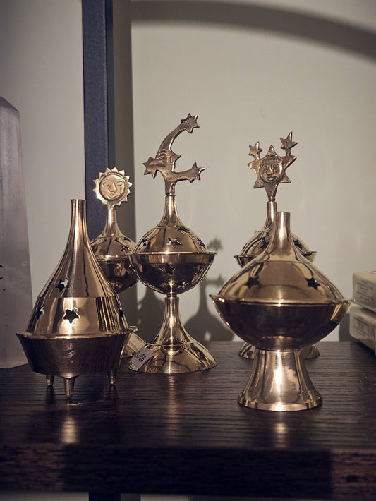 Brass Cone Incense Burner