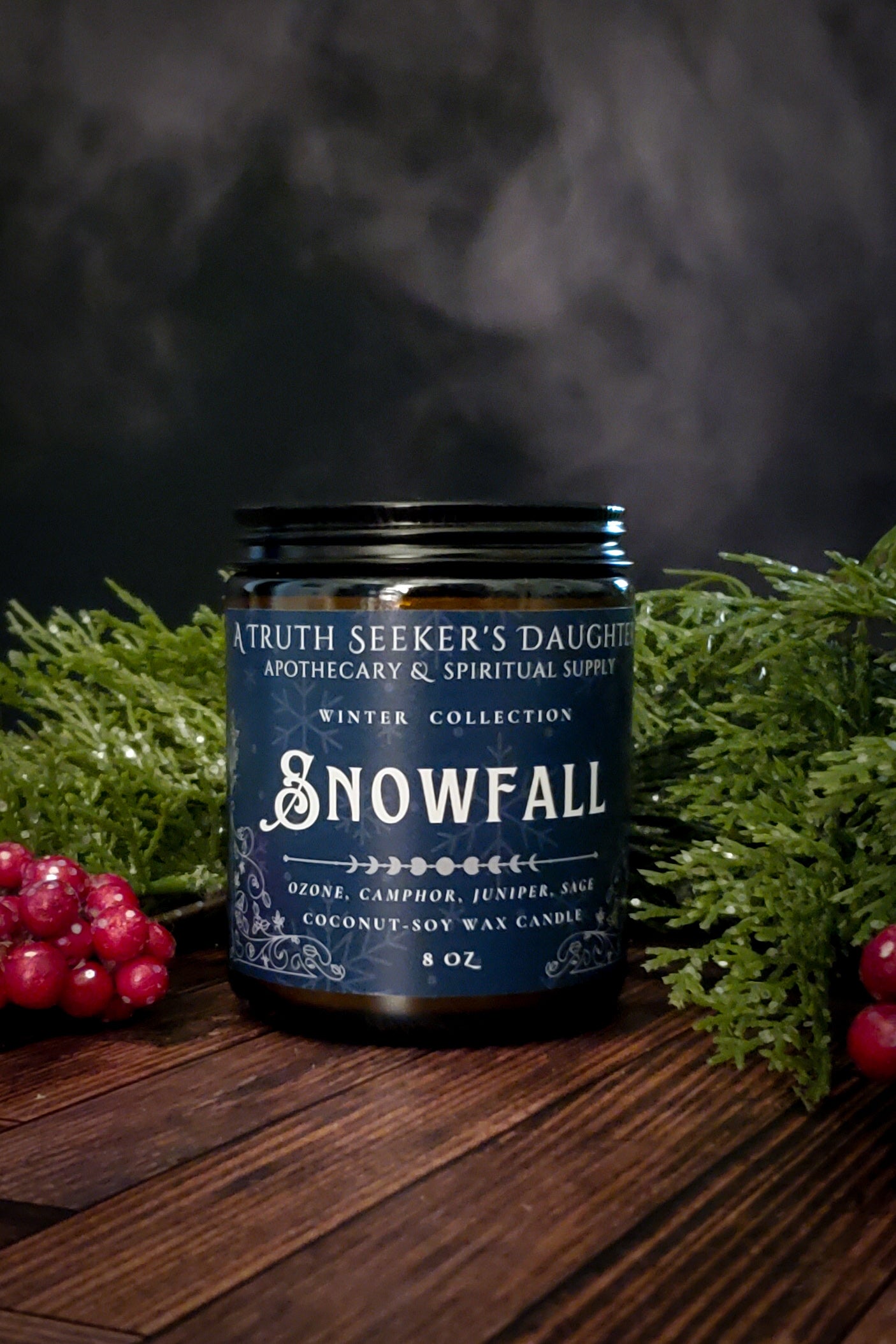 Snowfall Candle