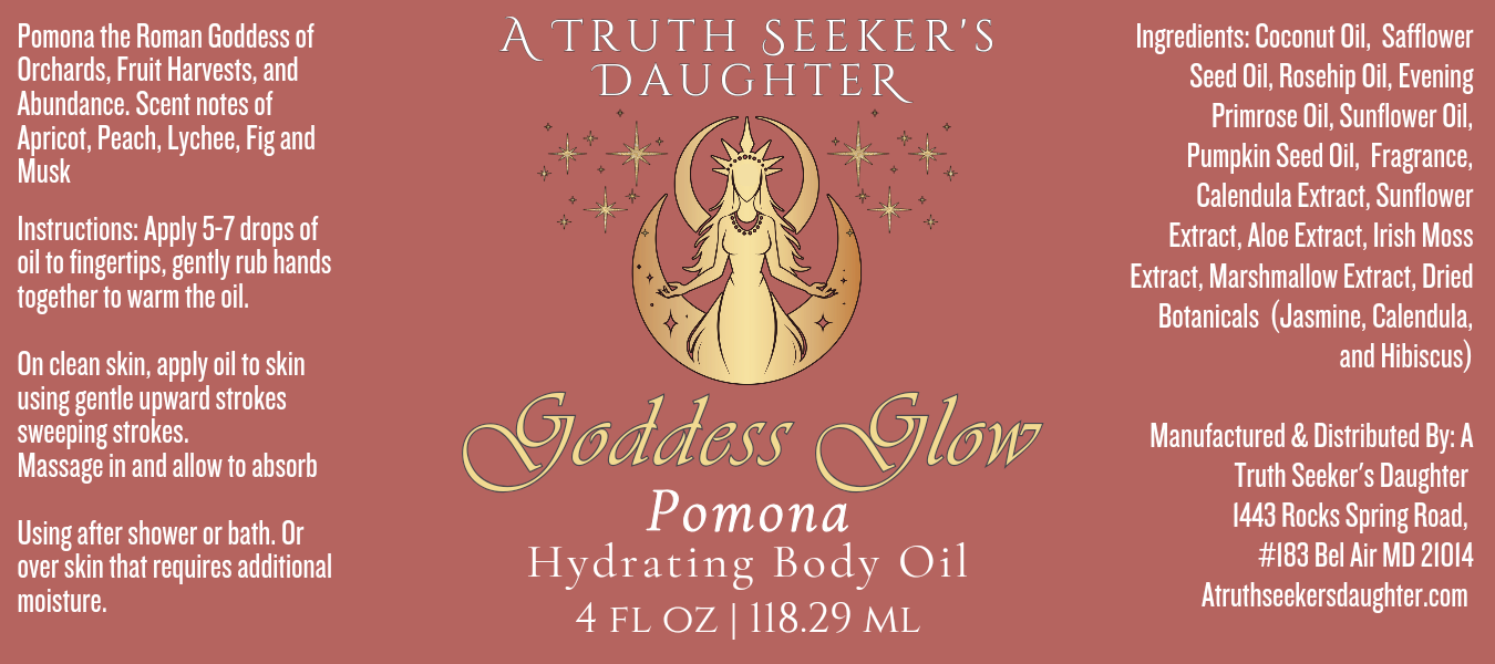 Goddess Glow Body Oil - Pomona